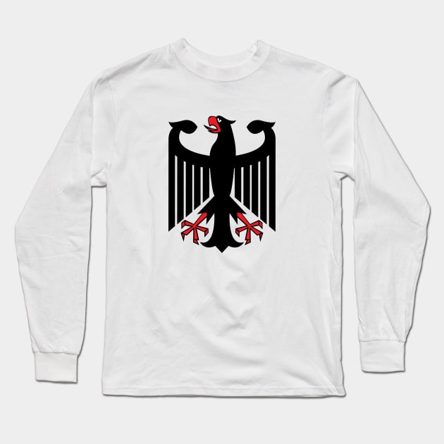 German Eagle 2 Long Sleeve T-Shirt by designseventy